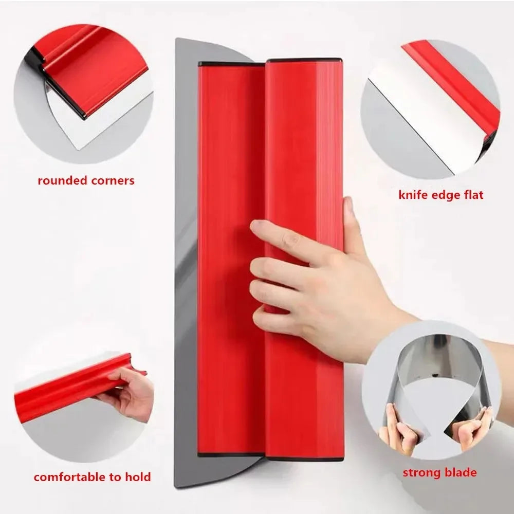 “Llana Flexible Profesional 25cm/40cm – Acabado Perfecto para Yeso, Masilla y Pintura”